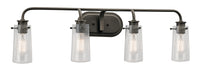 Myhouse Lighting Kichler - 45460OZ - Four Light Bath - Braelyn - Olde Bronze