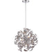 Myhouse Lighting Quoizel - RBN2817C - Five Light Pendant - Ribbons - Polished Chrome