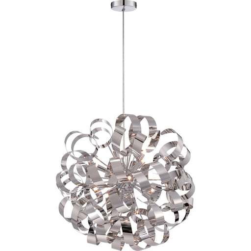 Myhouse Lighting Quoizel - RBN2823C - 12 Light Pendant - Ribbons - Polished Chrome