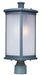 Myhouse Lighting Maxim - 3250FSPL - One Light Outdoor Pole/Post Lantern - Terrace - Platinum