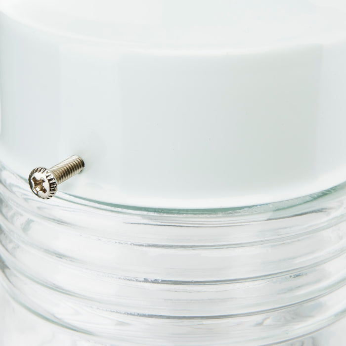 One Light Wall Lantern in White