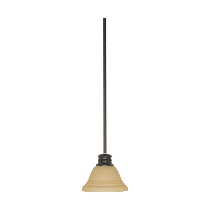 Empire One Light Mini Pendant in Mahogany Bronze