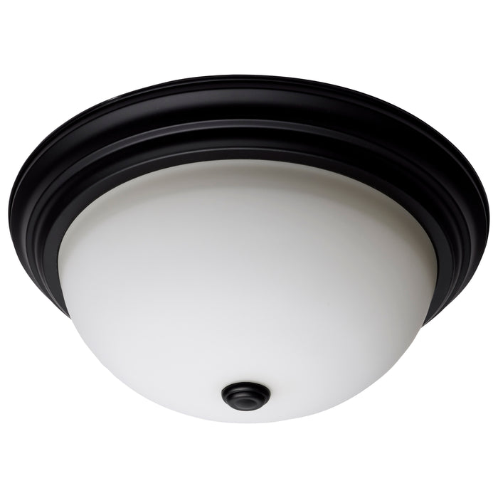 LED Flush Mount in Matte Black