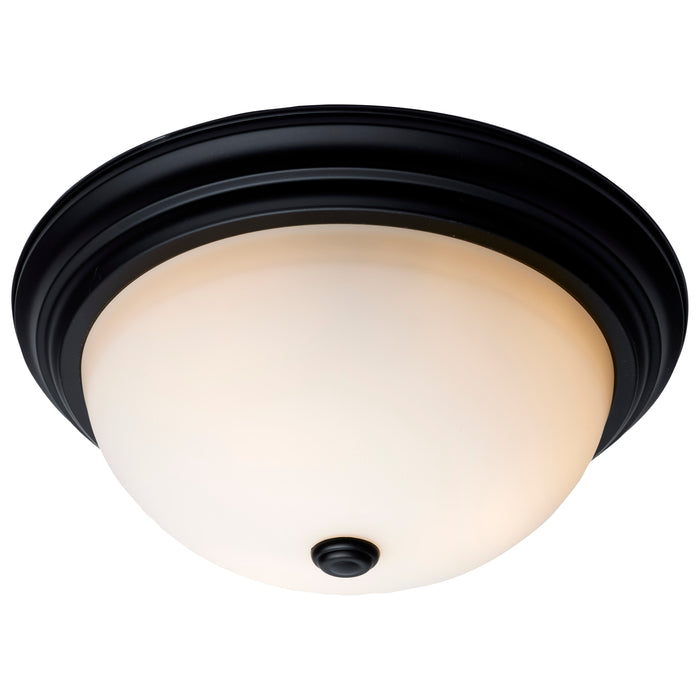 LED Flush Mount in Matte Black