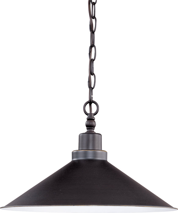 Bridgeview One Light Pendant in Mission Dust Bronze