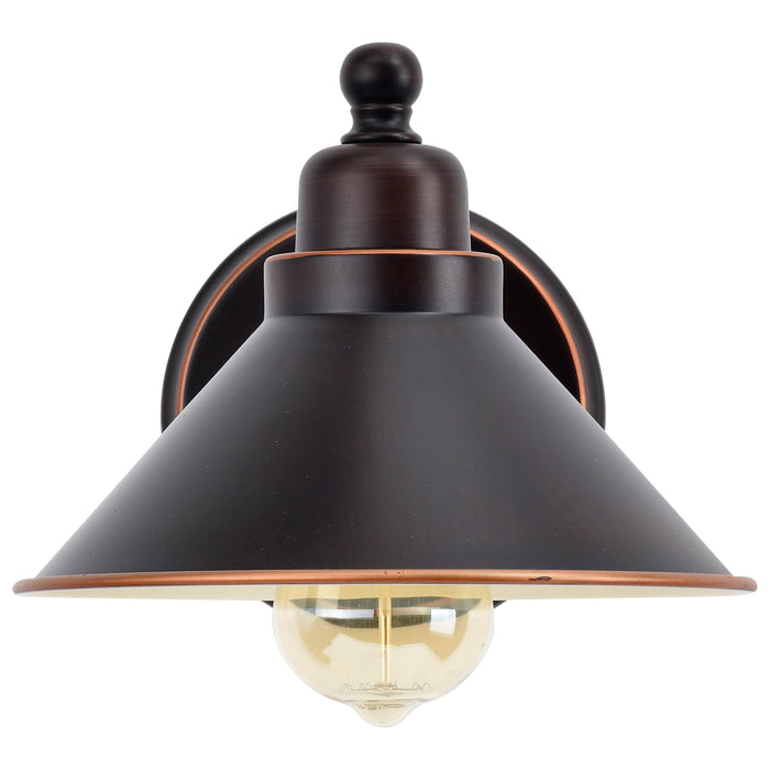 Bridgeview One Light Wall Sconce in Mission Dust Bronze