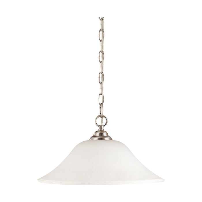 Dupont One Light Pendant in Brushed Nickel