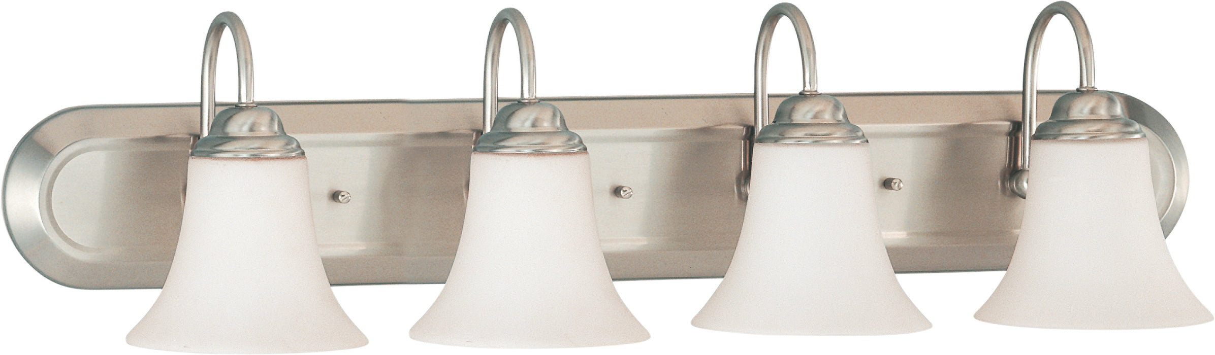 Dupont Four Light Vanity in Brushed Nickel