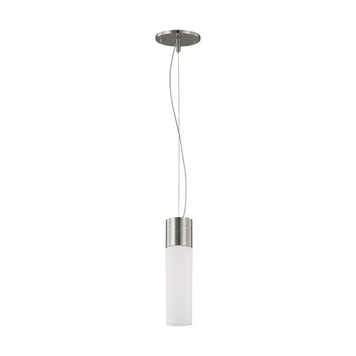 Link One Light Pendant in Brushed Nickel