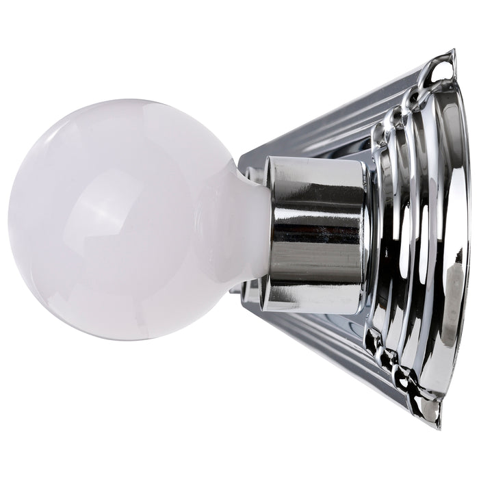 Eight Light Vanity in Polished Chrome