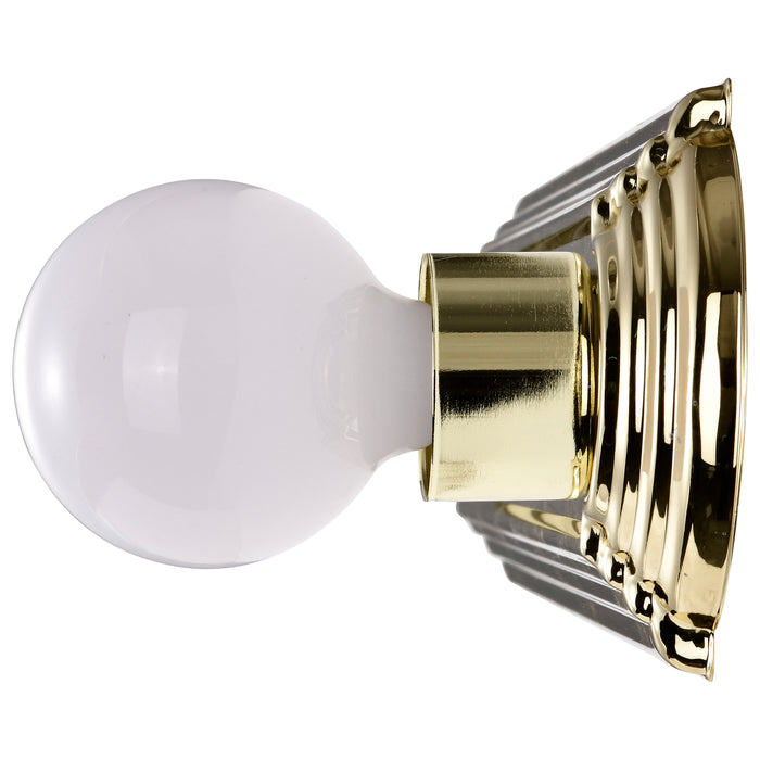 Four Light Vanity in Polished Brass