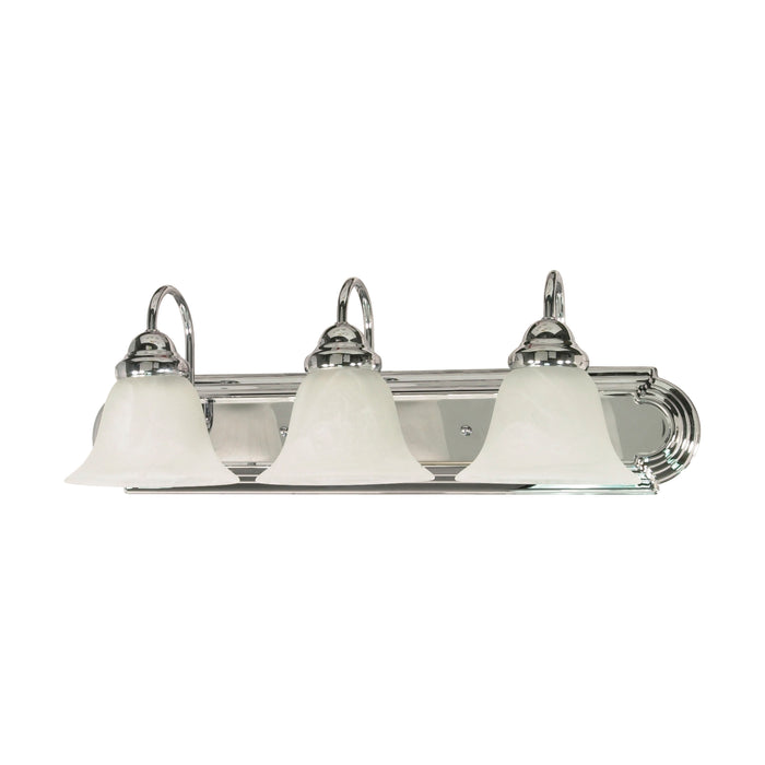 Ballerina Three Light Vanity in Polished Chrome