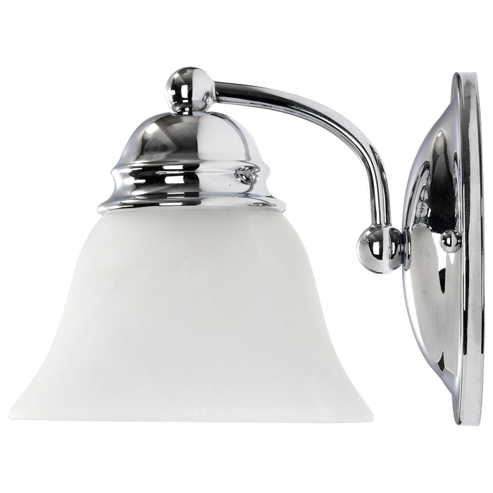 Empire One Light Vanity in Polished Chrome