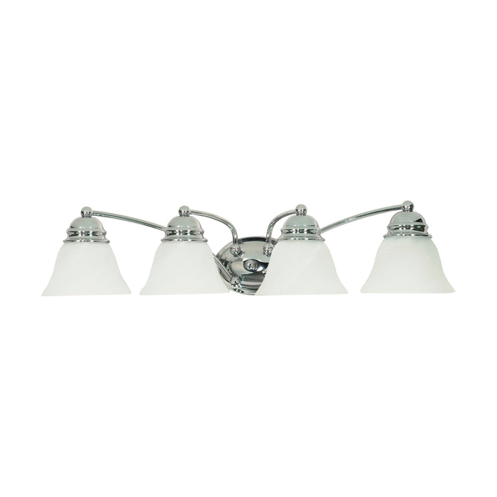 Empire Four Light Vanity in Polished Chrome