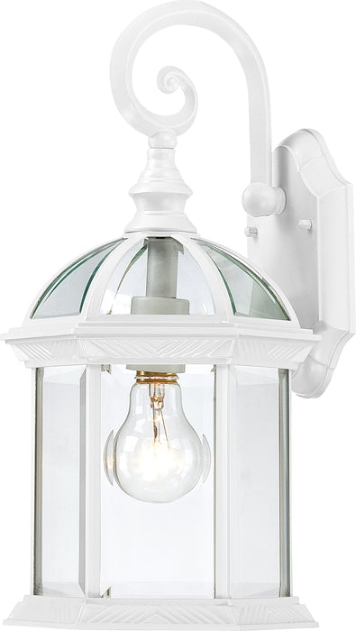 Boxwood One Light Wall Lantern in White