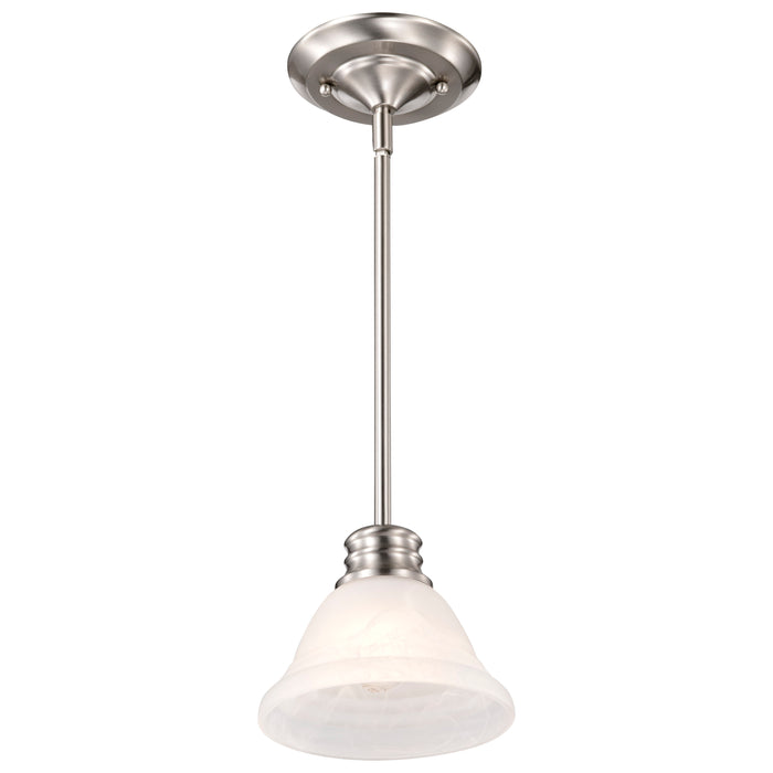 Empire One Light Mini Pendant in Brushed Nickel