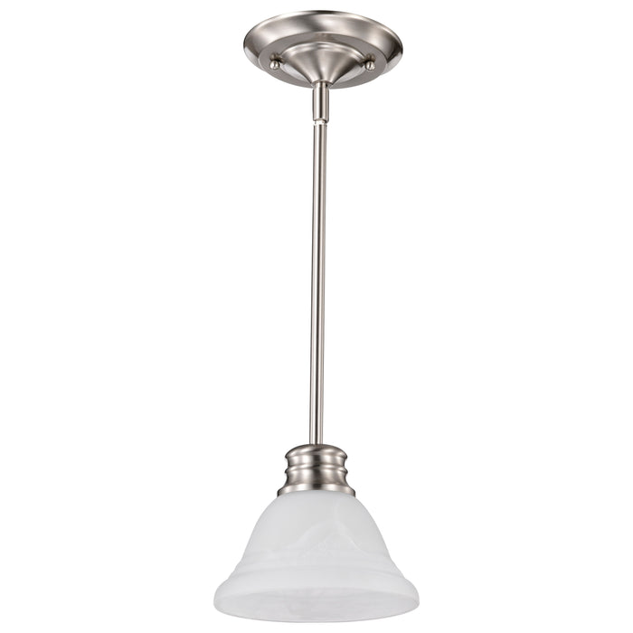 Empire One Light Mini Pendant in Brushed Nickel