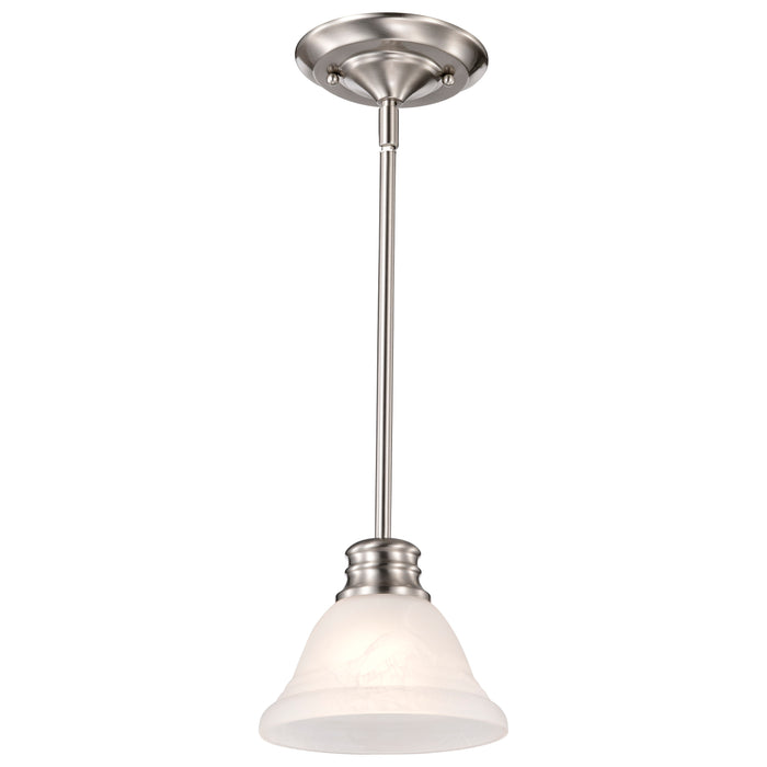 Empire One Light Mini Pendant in Brushed Nickel