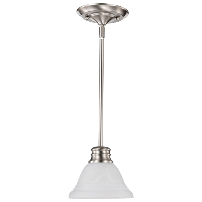 Empire One Light Mini Pendant in Brushed Nickel