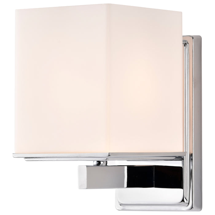 Bento One Light Vanity in Polished Chrome