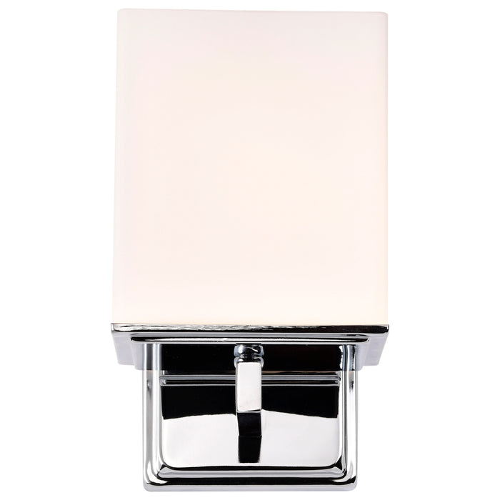 Bento One Light Vanity in Polished Chrome