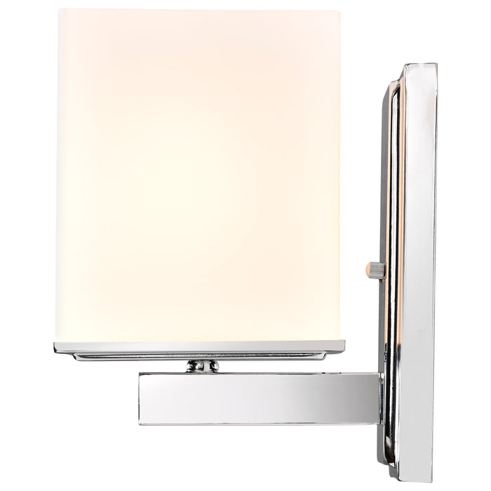 Bento One Light Vanity in Polished Chrome