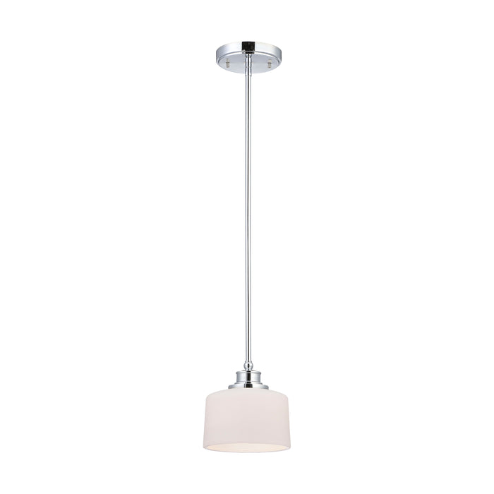 Soho One Light Mini Pendant in Polished Chrome