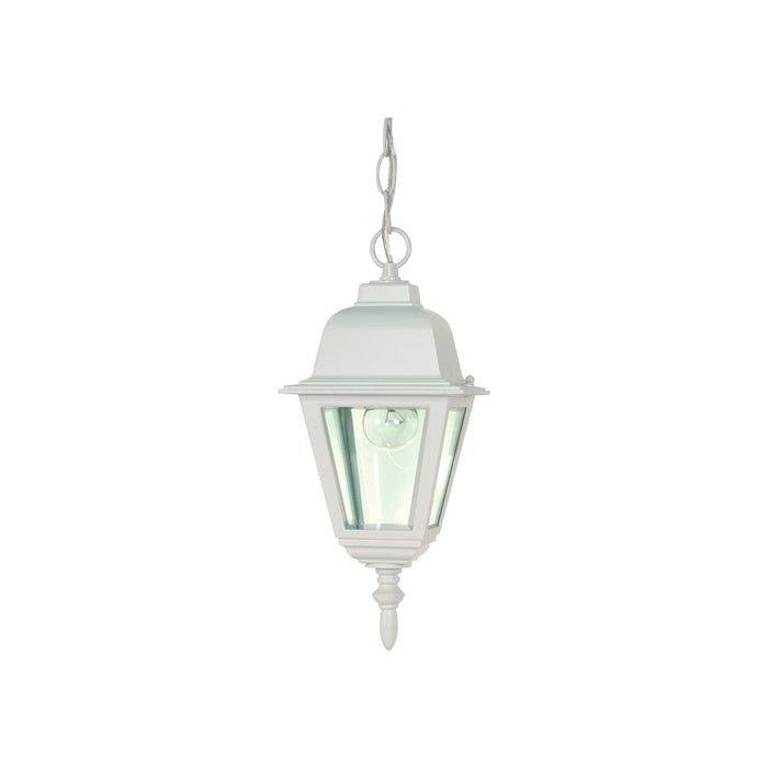 Briton One Light Hanging Lantern in White