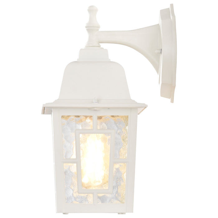 Banyan One Light Wall Lantern in White