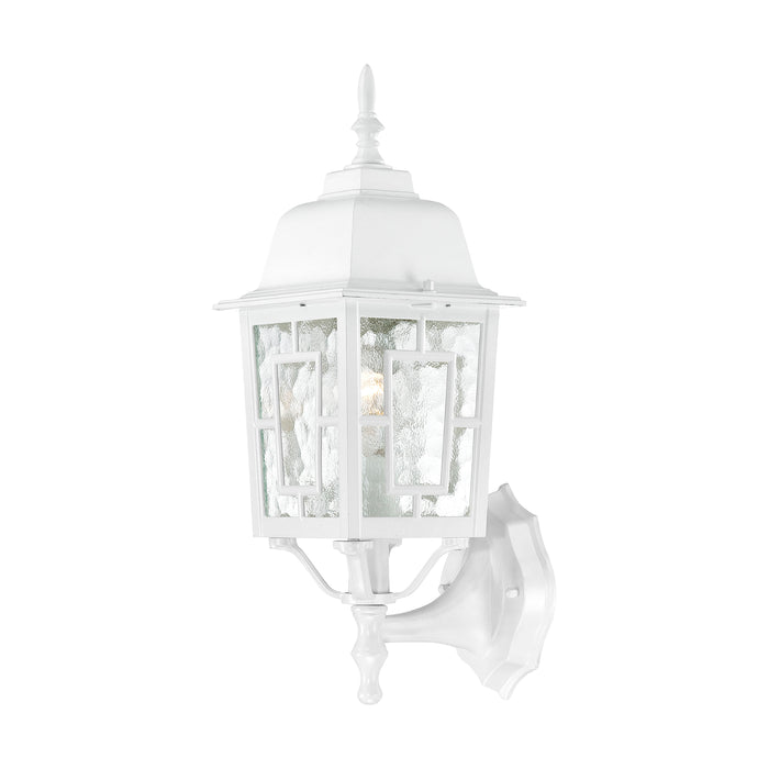 Banyan One Light Wall Lantern in White