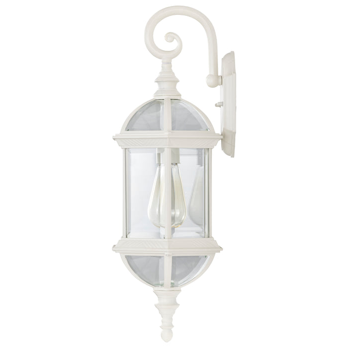 Boxwood One Light Wall Lantern in White