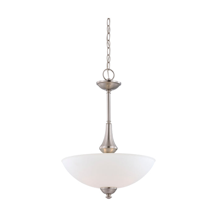 Patton Three Light Pendant in Brushed Nickel