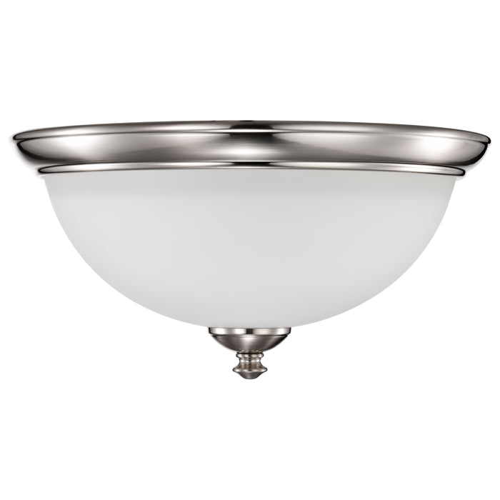 Patton Three Light Flush Mount in Brushed Nickel