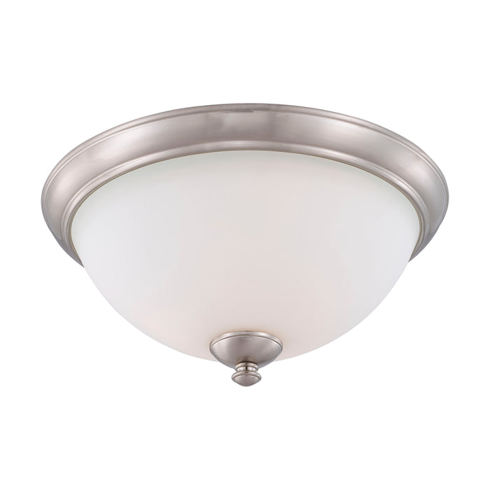 Patton Three Light Flush Mount in Brushed Nickel