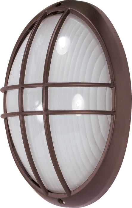 Die Cast Bulk Heads Architectural Bronze One Light Outdoor Bulk Head in Architectural Bronze