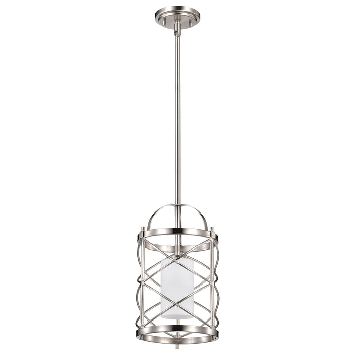 Ginger One Light Mini Pendant in Brushed Nickel