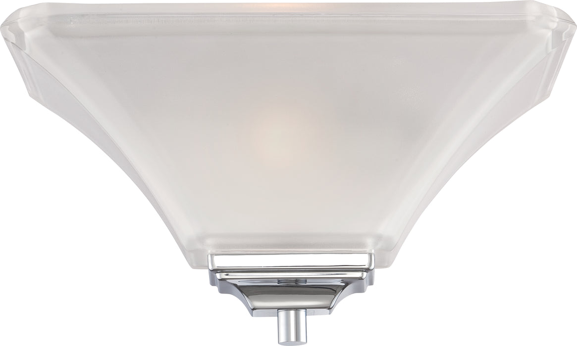 Parker One Light Wall Sconce in Polished Chrome