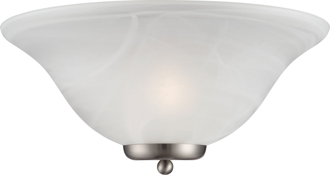 Ballerina One Light Wall Sconce in Brushed Nickel