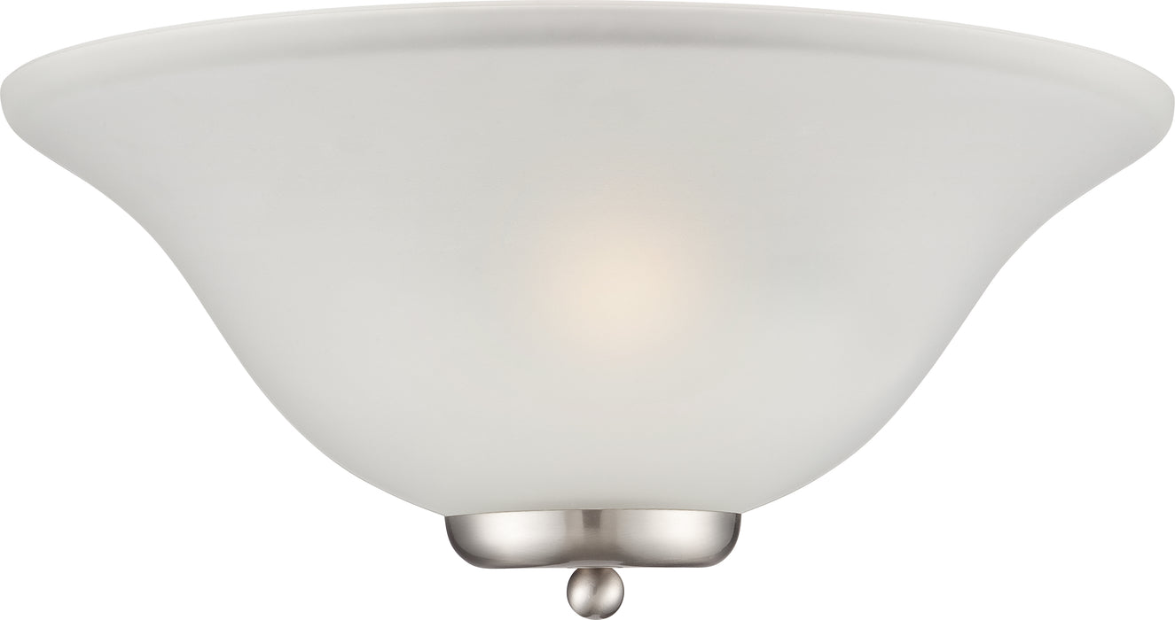 Ballerina One Light Wall Sconce in Brushed Nickel