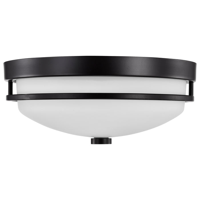 Neval Two Light Flush Mount in Sudbury Bronze