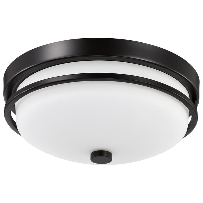 Neval Two Light Flush Mount in Sudbury Bronze