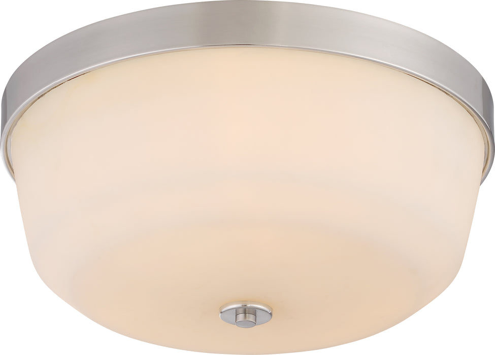 Laguna Three Light Flush Mount in Brushed Nickel