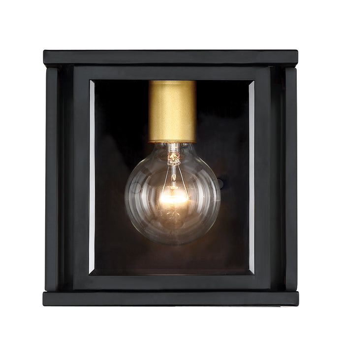 Payne One Light Wall Sconce in Black