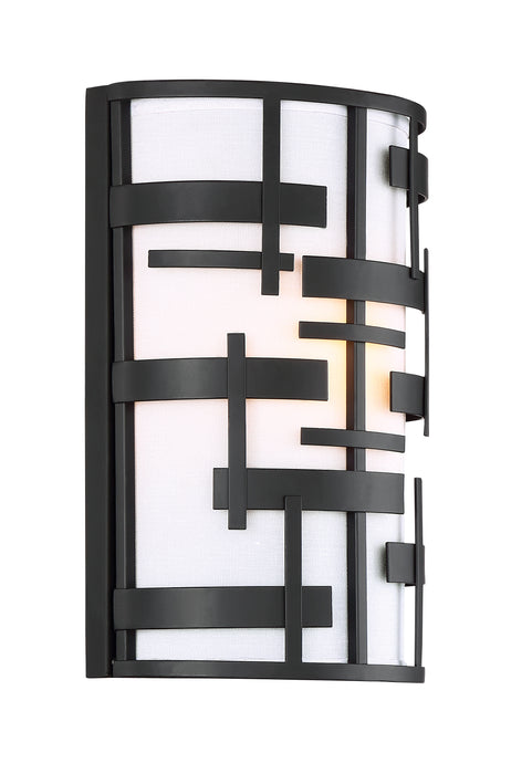 Lansing Two Light Wall Sconce in Midnight Bronze