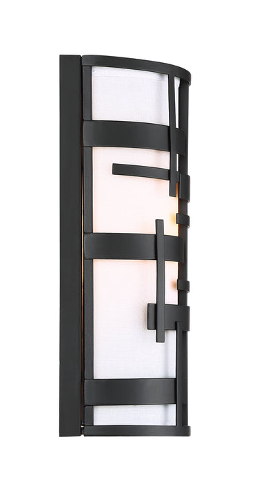 Lansing Two Light Wall Sconce in Midnight Bronze