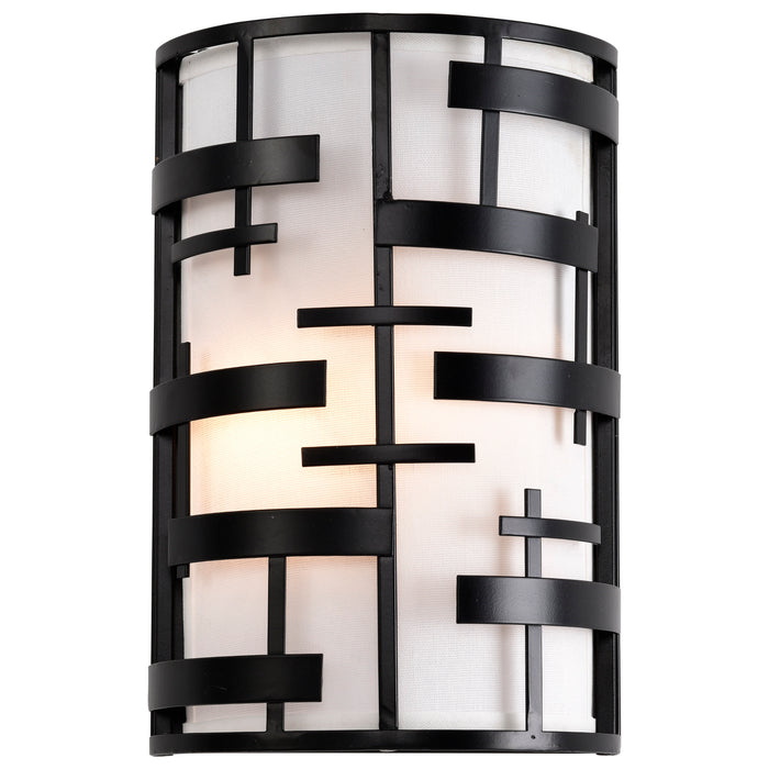 Lansing Two Light Wall Sconce in Midnight Bronze