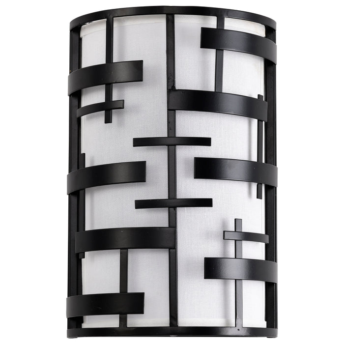 Lansing Two Light Wall Sconce in Midnight Bronze