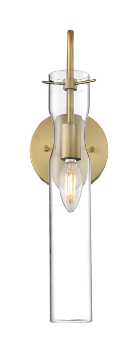 Spyglass One Light Wall Sconce in Vintage Brass