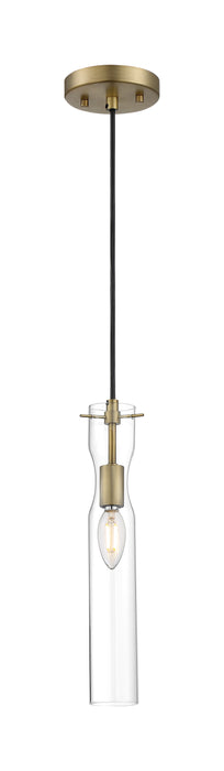 Spyglass One Light Mini Pendant in Vintage Brass