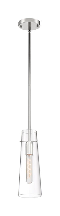 Alondra One Light Mini Pendant in Polished Nickel